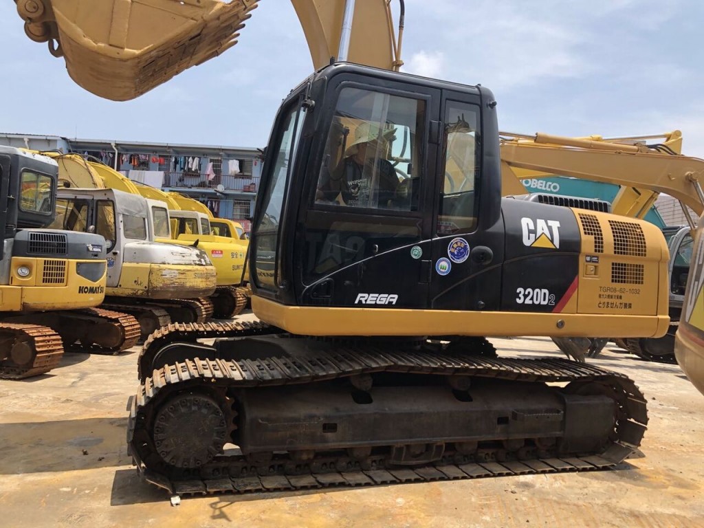 รถแม็คโคร cat 320 มือ สอง