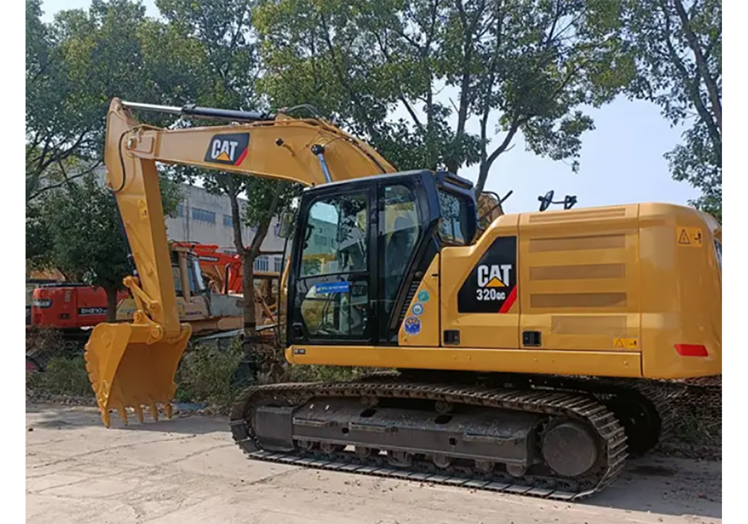 CAT320GC รถขุด มือสอง 4 สูบ