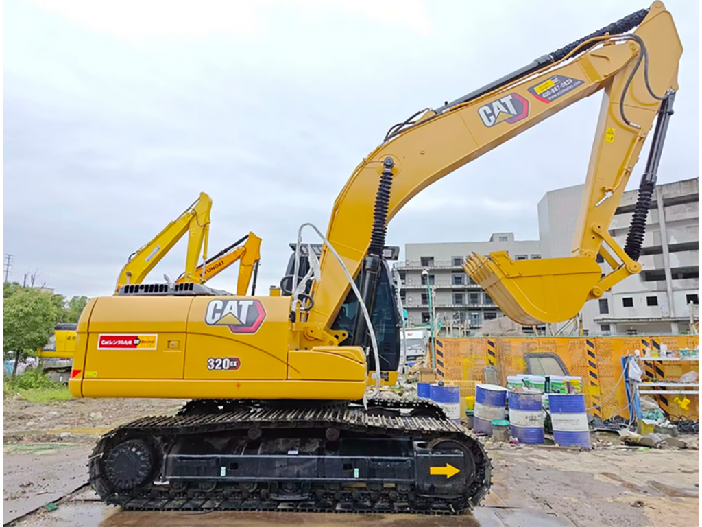 รถแม็คโคร CAT320GX