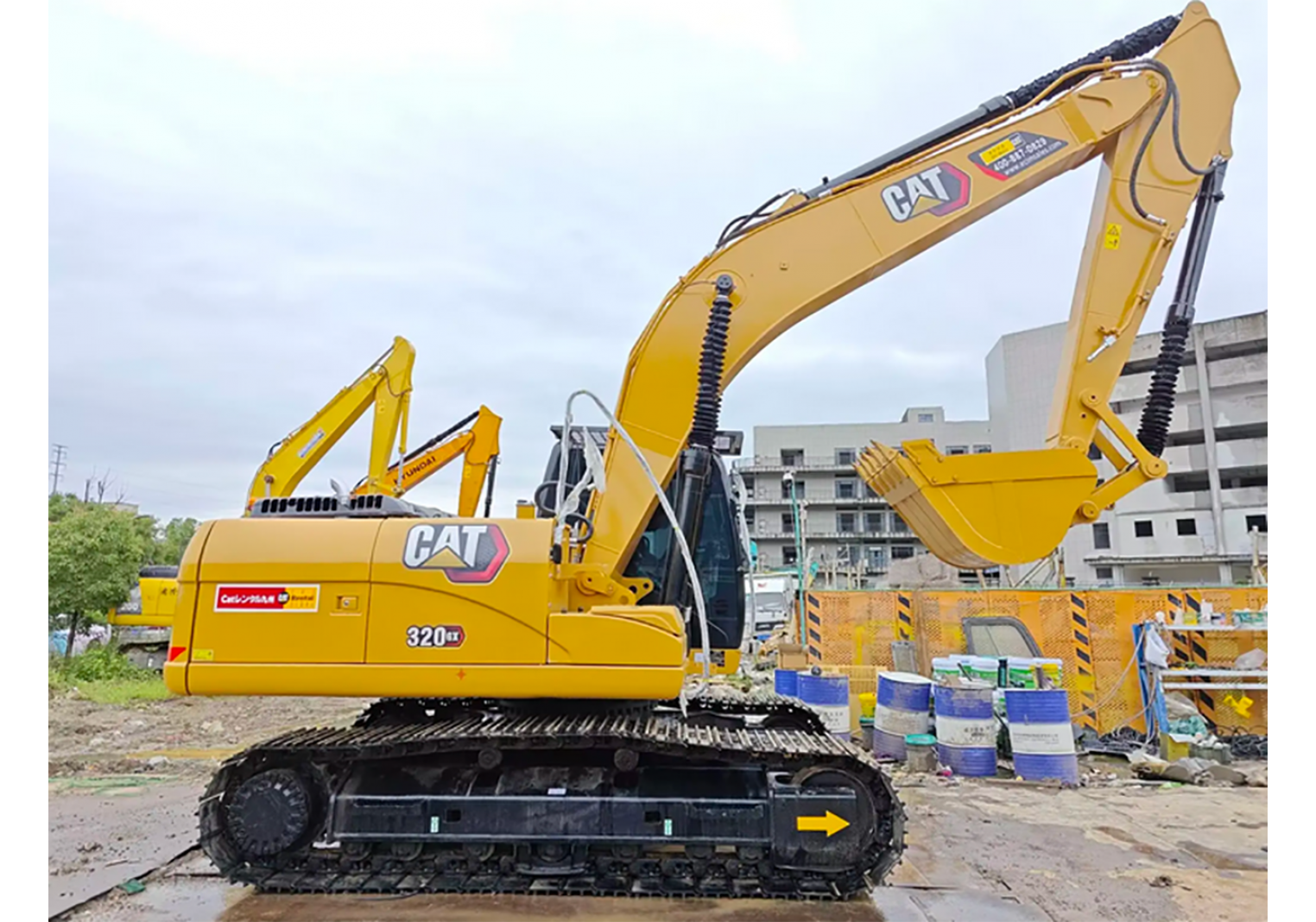 รถแม็คโคร CAT320GX ไมล์ 720 ชั่วโมง