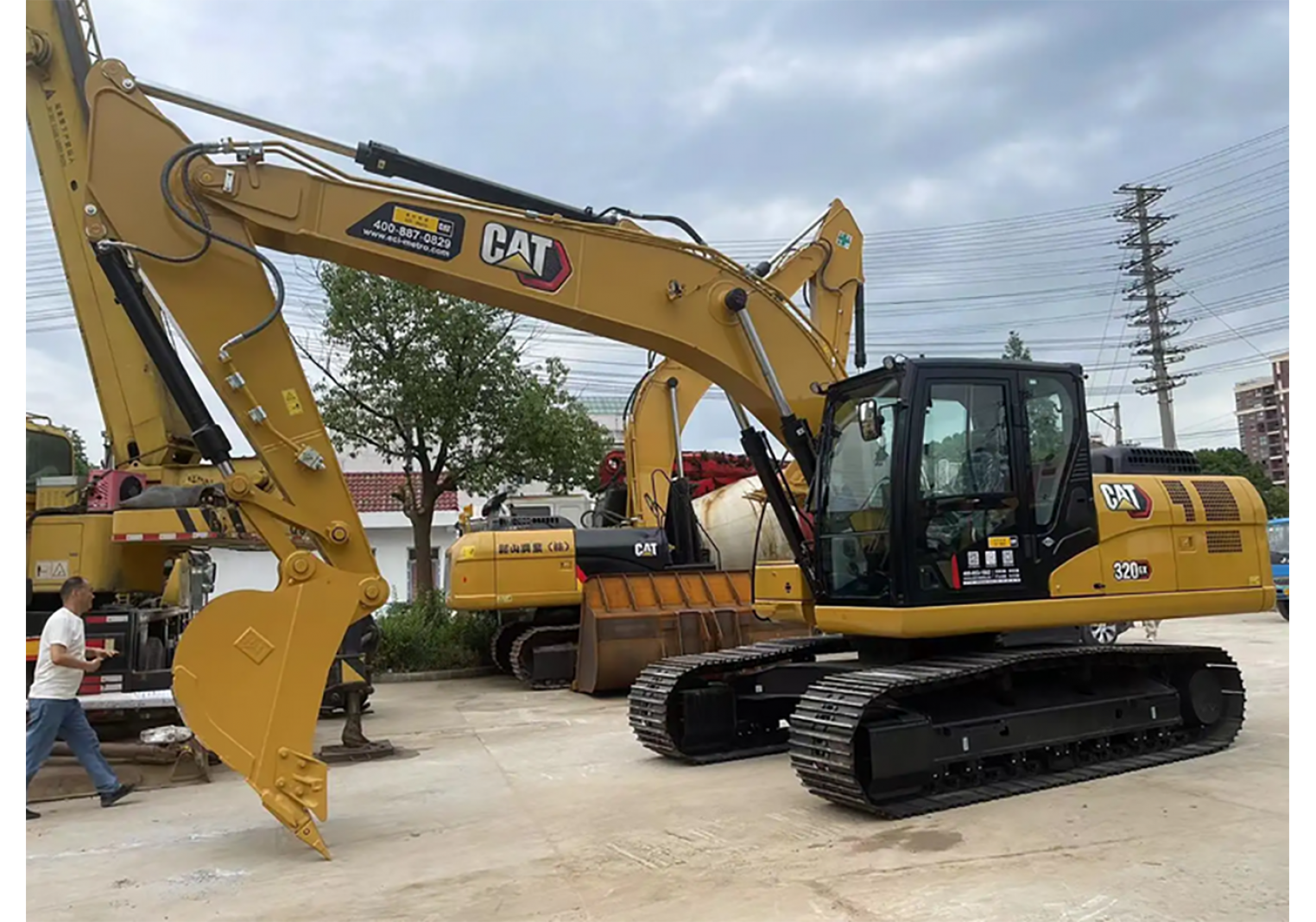 รถแม็คโคร CAT320GX ไมล์ 730 ชั่วโมง