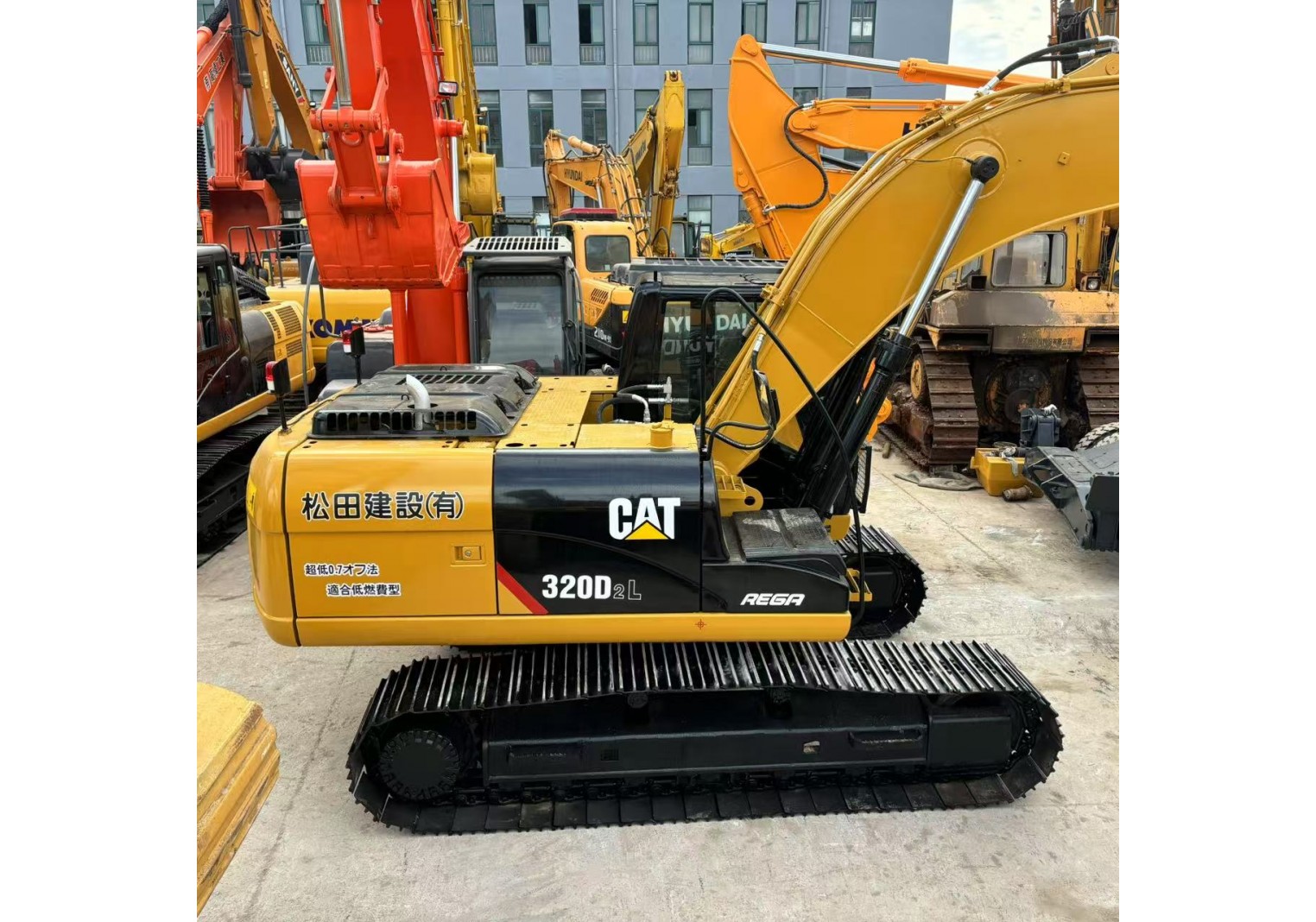รถแม็คโคร cat 320 มือ สอง