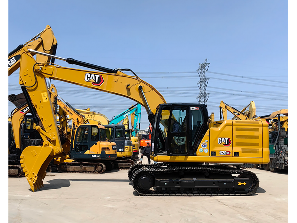 รถแม็คโคร cat 320 มือ สอง