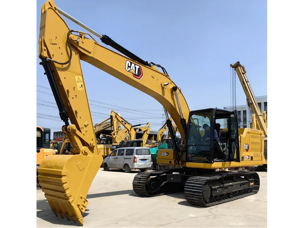รถแม็คโคร cat 320 มือ สอง