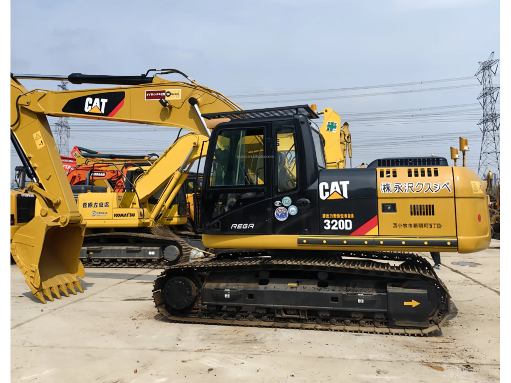 รถแม็คโคร cat 320 มือ สอง